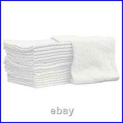 Auto Mechanic Shop Towels Cotton Shop Rags Commercial Grade 25 Pack for Cleaning