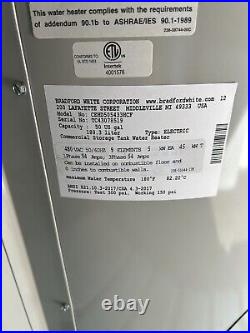 Bradford White CEHD-50-54-33HCF Commercial Heavy Duty Electric Water Heater NEW
