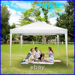 Canopy Pop up Tent 10x10 Commercial Instant Shelter Windows 4 Sidewalls Pro