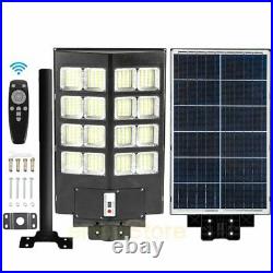 Commercial 100000000LM 1600W Dusk Dawn Solar Street Light IP67 Lamp+Pole Outdoor
