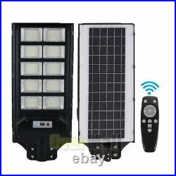 Commercial 100000000LM 1600W Solar Street Light IP67 Outdoor Dusk-Dawn Road Lamp