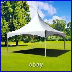 Commercial 20' x 20' High Peak Tent Event Party Canopy Waterproof Vinyl Gazebo