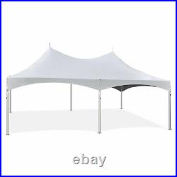 Commercial 20' x 30' High Peak Tent Wedding Event Vinyl Canopy Waterproof Gazebo