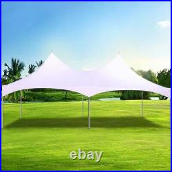 Commercial 20' x 40' High Peak Tent Event Party Canopy Waterproof Vinyl Gazebo
