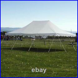 Commercial 20x30' Economy Pole Tent Wedding Event Party Canopy Waterproof Top