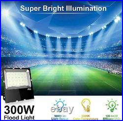 Commercial 300W LED Flood Light Outdoor Football Security Top Pole Lamp Fixture