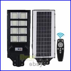 Commercial 9900000000LM 1600W Solar Street Light IP67 Dusk to Dawn Motion Sensor