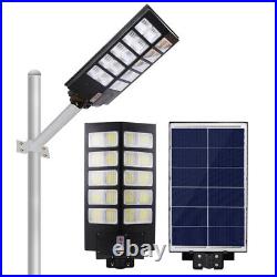 Commercial 990000000LM 1600W Dusk to Dawn Solar Street Light IP67 Road Lamp+Pole