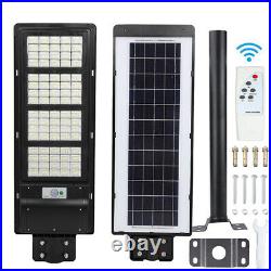 Commercial 9900000LM Super Bright Solar Street Light Outdoor IP67 Road Lamp+Pole