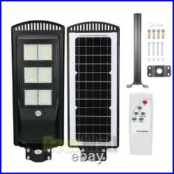 Commercial 990000LM Solar Street Light IP67 Dusk Dawn Outdoor Pan Tilt Spotlight