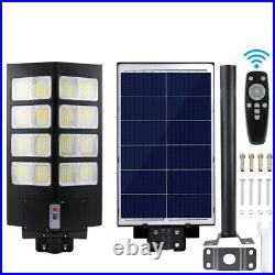 Commercial 9999900000LM Solar Street Light IP67 Dusk Dawn PIR Sensor+Pole+Remote