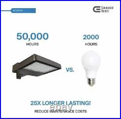 Commercial Electric 150W LED Bronze Area Light 18000 Lumens