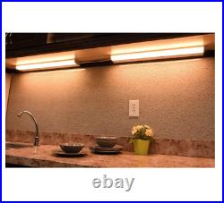 Commercial Electric 24 in. LED White Aluminum Under Cabinet Light 6-Pack