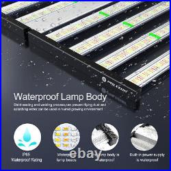 Commercial-Grade 640W Full Spectrum LED Grow Light Foldable Spider Bars With281B