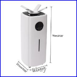 Commercial Industrial Humidifier Atomizer Spray 5.5 Gallon +360° Rotation Nozzle