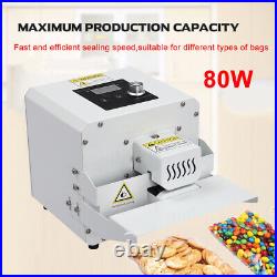 Commercial Plastic Bag Sealer Automatic Food Plastic Bag Heat Sealing Machine