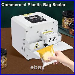 Commercial Plastic Bag Sealer Automatic Food Plastic Bag Heat Sealing Machine