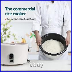 Commercial Rice Cooker, Large Capacity 30-Cup (UnCooked), 60-Cup (Cooked) wit