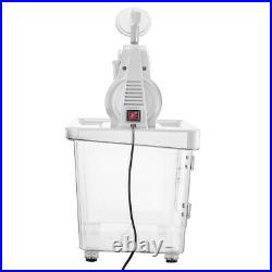 Commercial Snow Cone Machine Ice Shaver Ice Crusher Ice Blender Dual Blades ETL