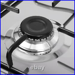 Commercial White Restaurant Kitchen Steel Stand Burners Cooking Gas Stove Set