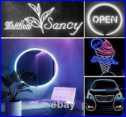 DC12V Waterproof LED Neon Light Strip Silicone Tube for Boat Car AD Sign Party
