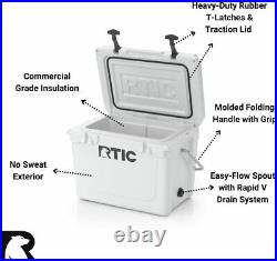 DESCHUTES RTIC Hard Cooler 20 QT New In box! Commercial Grade, Heavy Duty, Ice