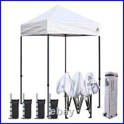 Eurmax New 5x5 Ez Pop Up Canopy Commercial Outdoor Gazebo Shelter Instant Tent