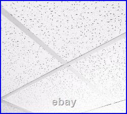 Fissure Surf Suspended Ceiling Tiles Fine Square Edge 1195x595 For 1200x600mm 8x