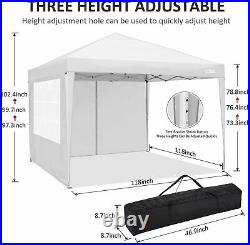 Gazebo 10x10' Outdoor Commercial Pop up Canopy Folding Waterproof Awning Tent