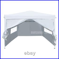 Gazebo 10x10ft Pop Up Canopy Outdoor Folding Waterproof Commercial Tent Shelter