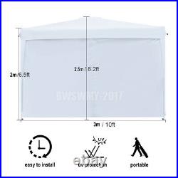 Gazebo 10x10ft Pop Up Canopy Outdoor Folding Waterproof Commercial Tent Shelter