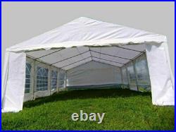 Heavy Duty Large Commercial 16 x 26 Ft White Tent Canopy with Shelter for