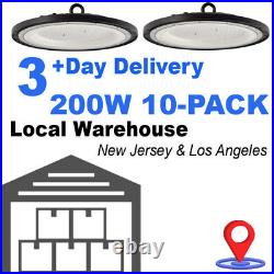 High bay LED UFO 200W Factory Warehouse Commercial Light Fixtures 10Pack