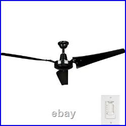 Industrial Ceiling Fan Commercial Outdoor Indoor 60 With Remote Control Black