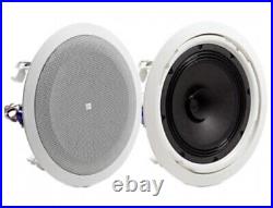 JBL 8128 4-Pack 8 Ceiling Speaker withTransformer, 70V/100V White NEW Commercial