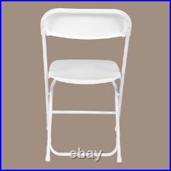 Kariyer 6 Pack Commercial Plastic Folding Chairs Party Wedding Meeting Stackable