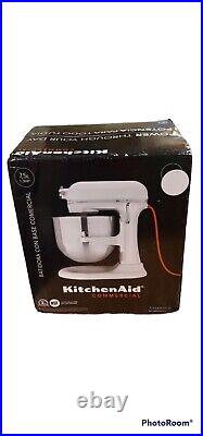 KitchenAid 8 Quart Commercial Stand Mixer (NSF) White