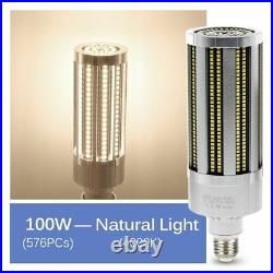 LED Commercial Lighting Bulb Shape High Brightness Metal Type Body Materials New