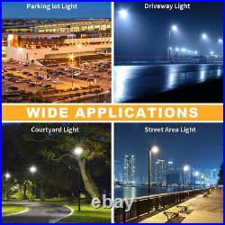 LED Parking Lot Light 100W 150W 200W 300W Commercial Shoebox Area Pole Light