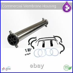 Max Water Stainless Steel Reverse Osmosis Commercial Membrane Housing 4021