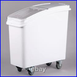 NEW 21 Gallon Dry Ingredient Storage Bin Casters Commercial Kitchen Restaurant