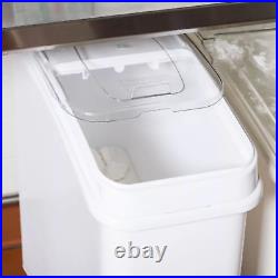 NEW 21 Gallon Dry Ingredient Storage Bin Casters Commercial Kitchen Restaurant