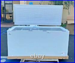 NEW 65 Solid Top Lock Chest Freezer Storage Cabinet NSF ETL Commercial XF-562