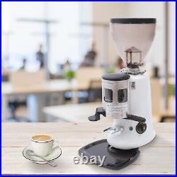 NEW Commercial Coffee Grinder Cafe Bar Electric Espresso Grinder ABS Bean Hopper
