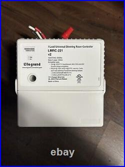 NEW Legrand Wattstopper LMRC-221 DLM Dimming Room Controller, 1-Channel, 16A