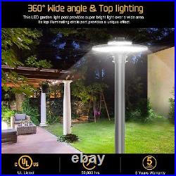 Outdoor Commercial LED Post Top Street Area Pole Light Fixture 100W 15000LM 120V