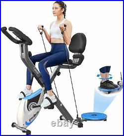 Pooboo Indoor Exercise Bike Stationary Cycling Bicycle Cardio Fitness Workout