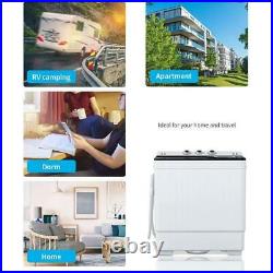 Portable Washing Machine 26lbs Washer Compact with Drain Pump for Dorm Apartment