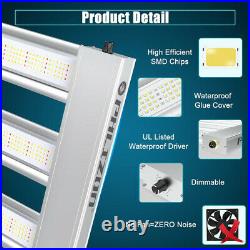 Pro 2000W LED Grow Light Full Spectrum 4x4ft for Hydroponic Indoor Plants Flower