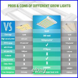 Pro-3000 Commercial LED Grow Light 5x5ft Sunlike Full Spectrum Indoor Veg Flower